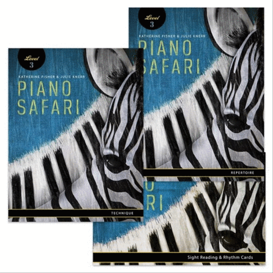 Piano Safari: Level 3 Pack Piano Method scores gallery preview page 1
