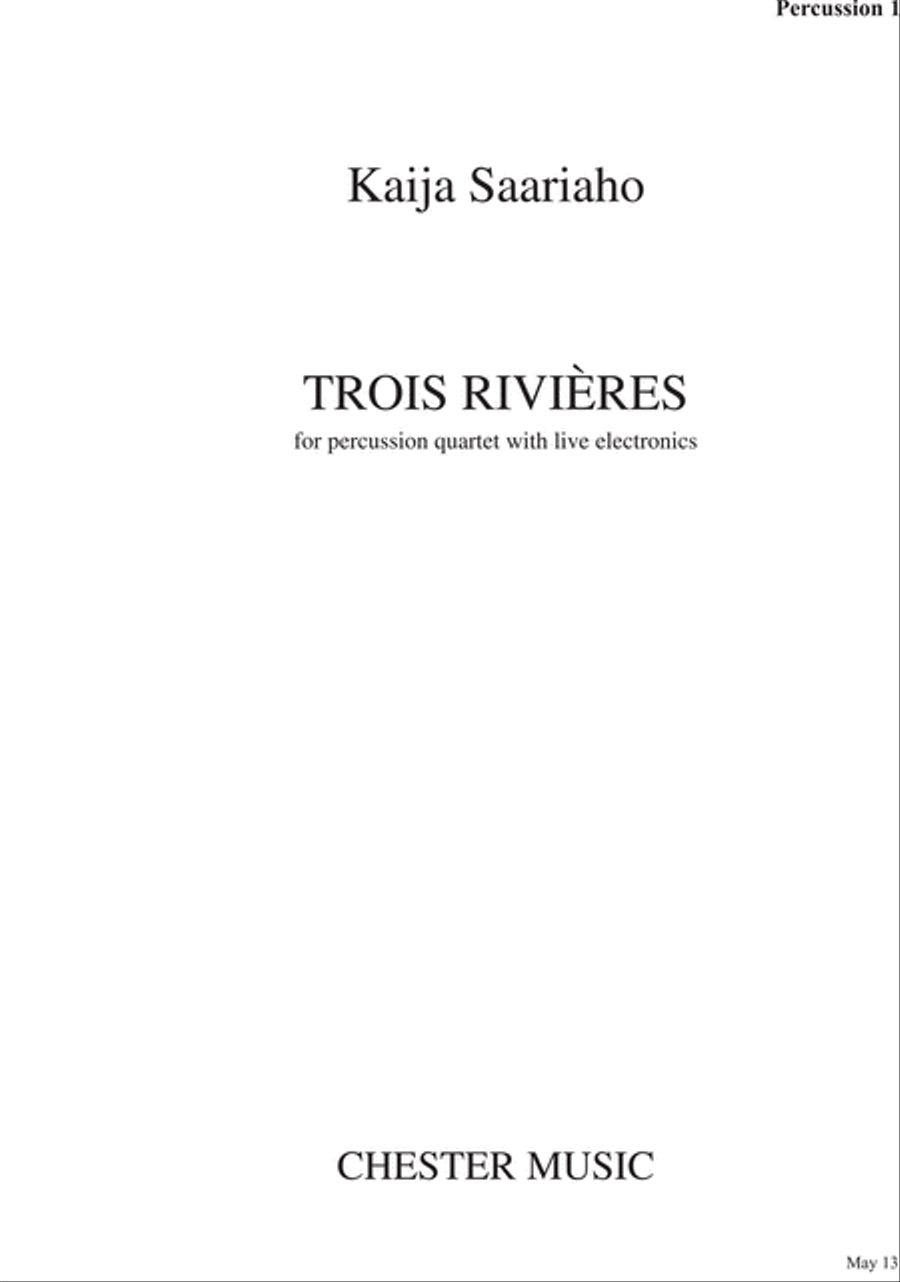 Trois Rivieres Percussion scores gallery preview page 1