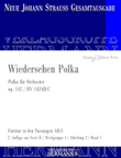 Wiedersehen Polka Op. 142 RV 142AB/C