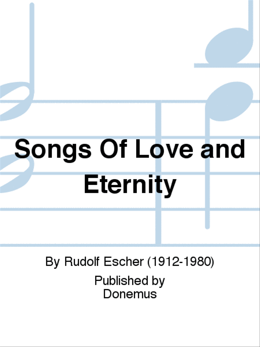 Songs Of Love and Eternity SSAATTBB scores gallery preview page 1
