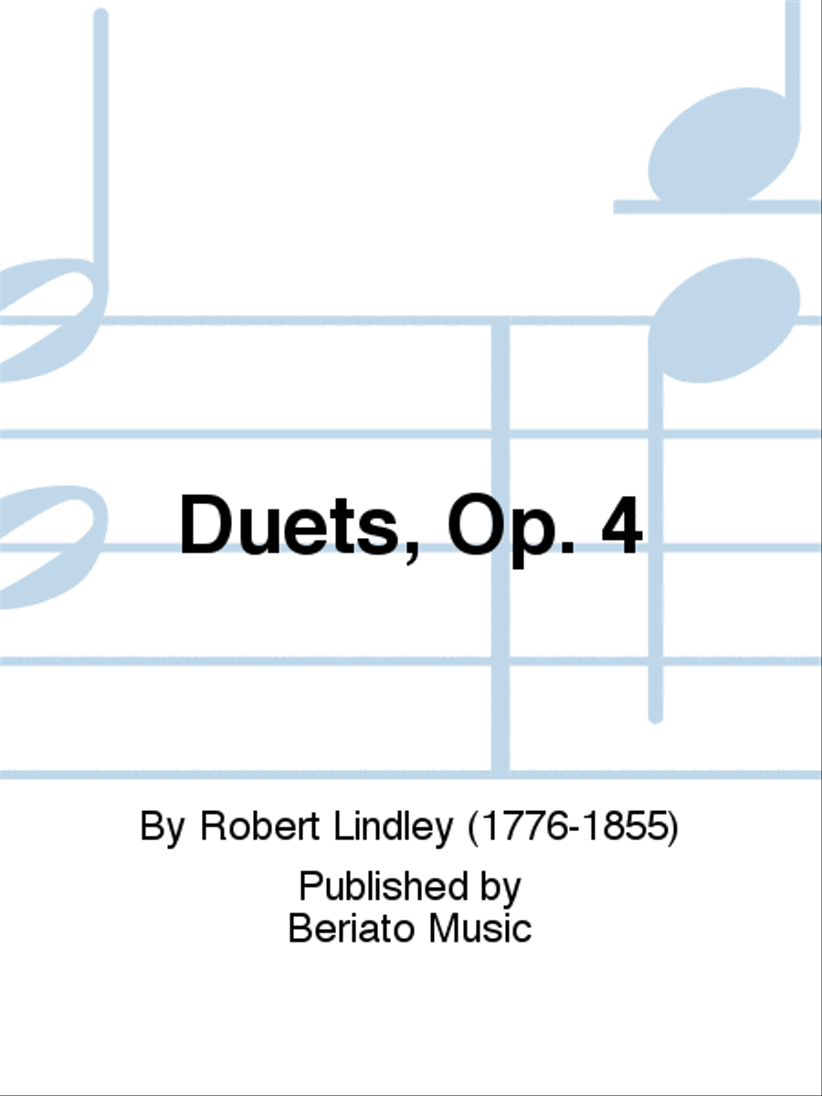 Duets, Op. 4 Cello scores gallery preview page 1