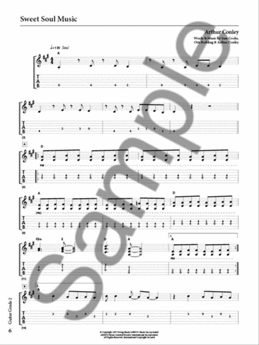 Rockschool Guitar Grade 2 (2018) Guitar scores gallery preview page 3