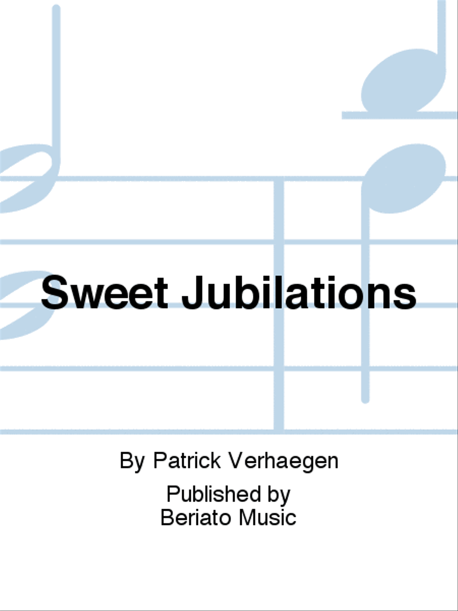 Sweet Jubilations Concert Band scores gallery preview page 1