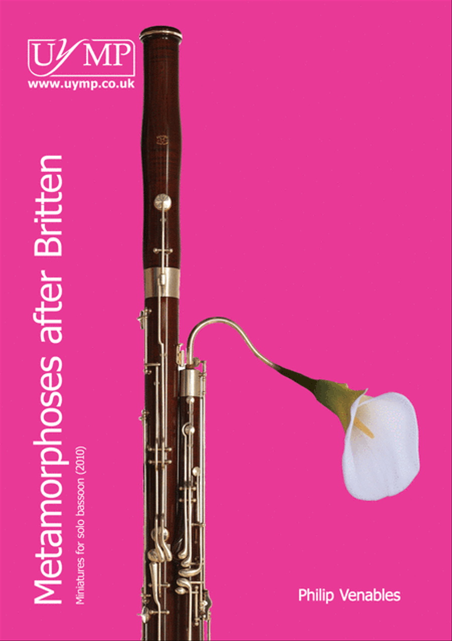 Four Metamorphoses After Britten Bassoon Solo scores gallery preview page 1