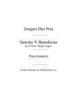 Sanctus Y Benedictus Misa Pange Lingua