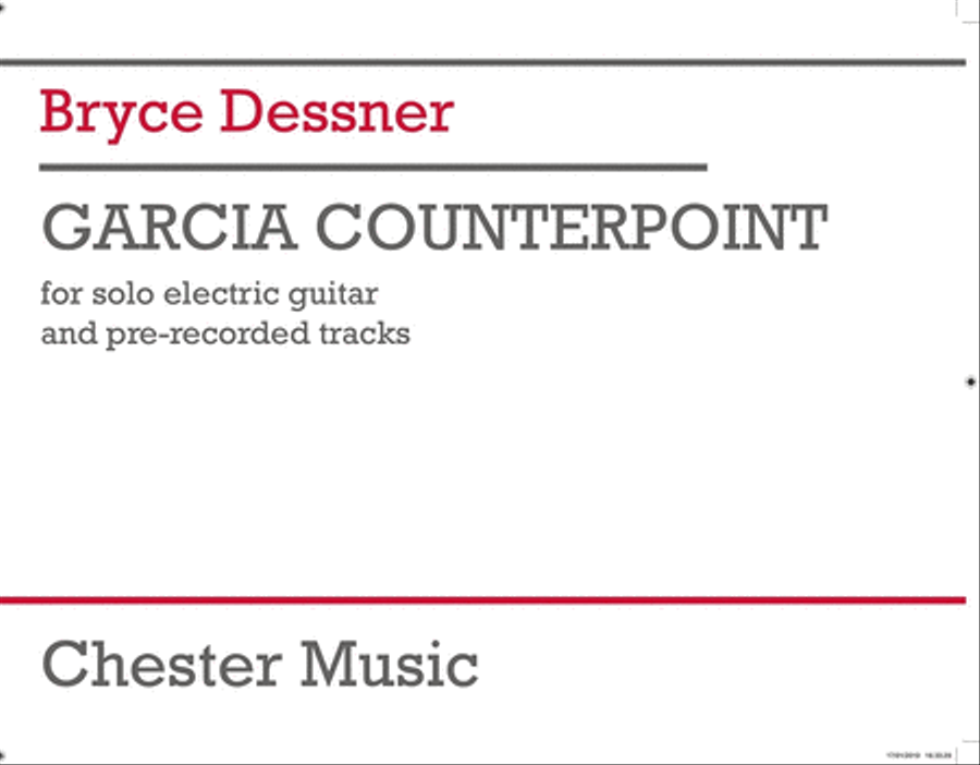Garcia Counterpoint Electric Guitar scores gallery preview page 1