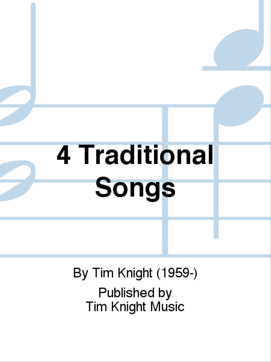 4 Traditional Songs Mixed Choir scores gallery preview page 1