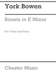 Sonata In E Minor Op.112