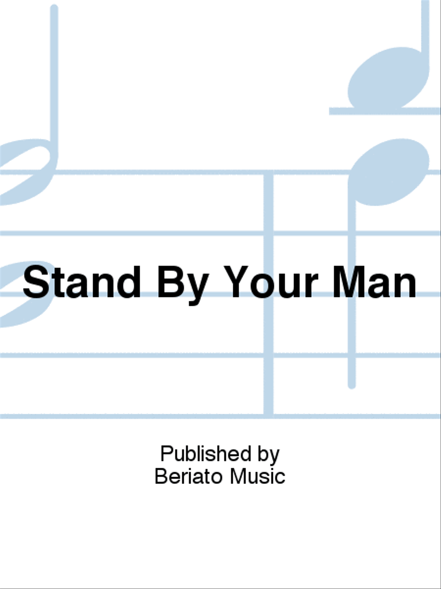 Stand By Your Man Choir scores gallery preview page 1