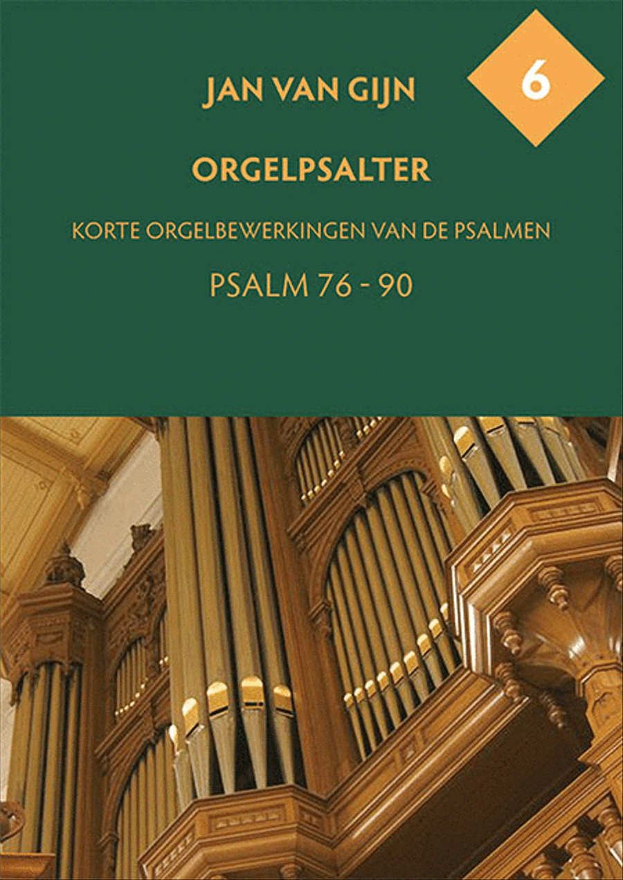 Orgelpsalter 6 Organ scores gallery preview page 1