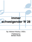 immer schweigender W 28