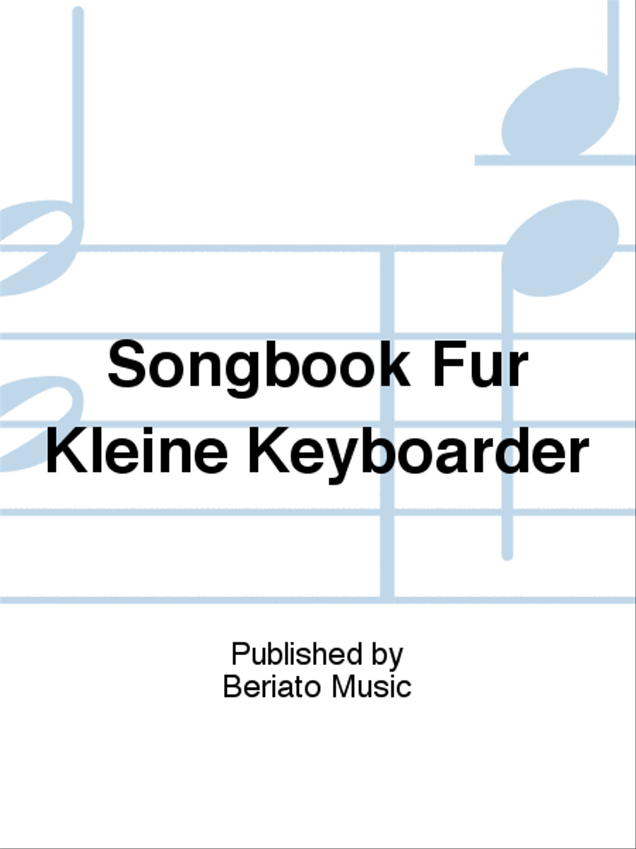 Songbook Für Kleine Keyboarder Piano scores gallery preview page 1