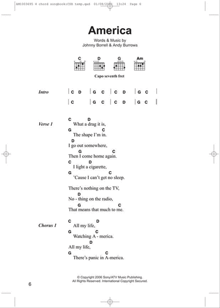 Playalong 4-Chord Songbook CD scores gallery preview page 2