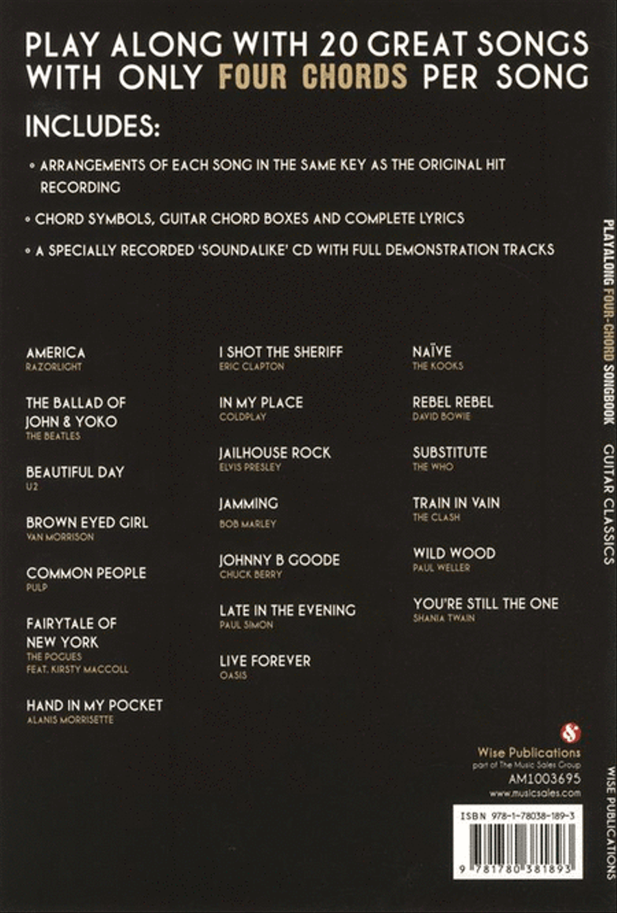 Playalong 4-Chord Songbook CD scores gallery preview page 3