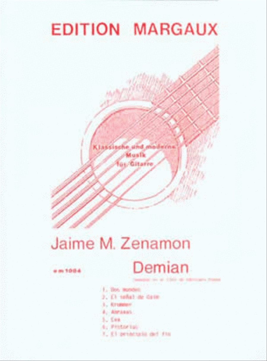 Demian Guitar scores gallery preview page 1