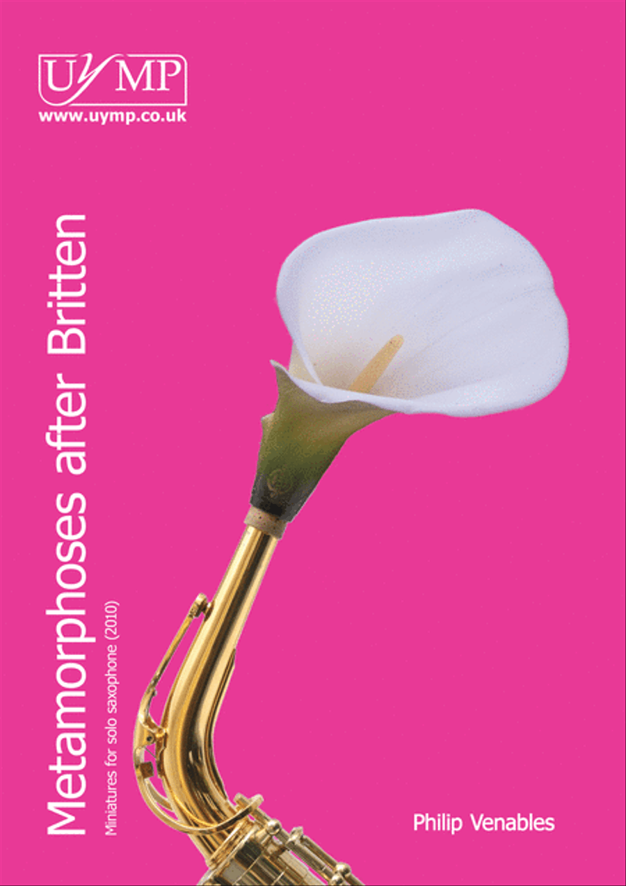 Four Metamorphoses After Britten Saxophone Solo scores gallery preview page 1