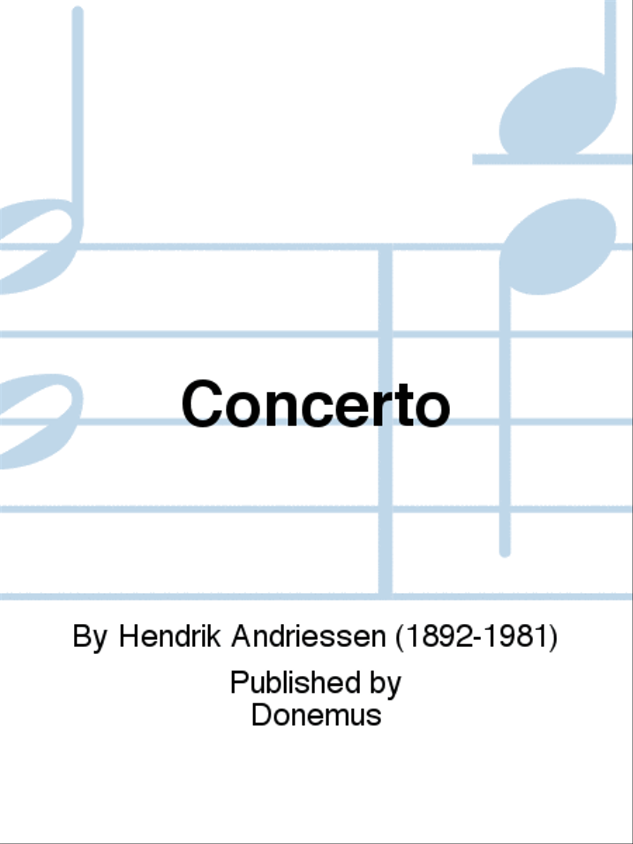 Concerto Orchestra scores gallery preview page 1