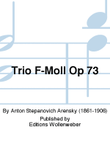 Trio F-Moll Op 73