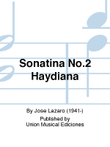 Sonatina No.2 Haydiana
