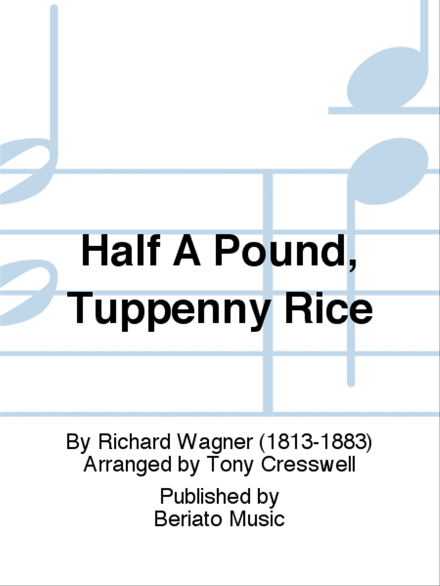 Half A Pound, Tuppenny Rice Brass Band scores gallery preview page 1