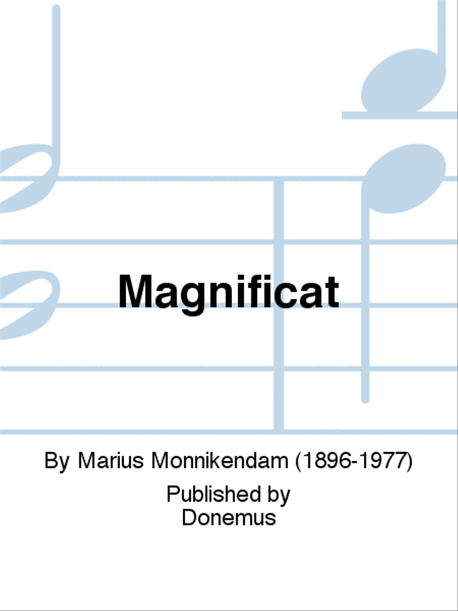 Magnificat Men's Choir scores gallery preview page 1