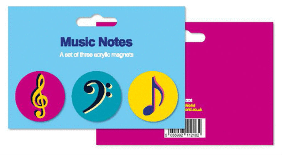 My World: Magnets - Music Notes, Set Of 3 scores gallery preview page 1