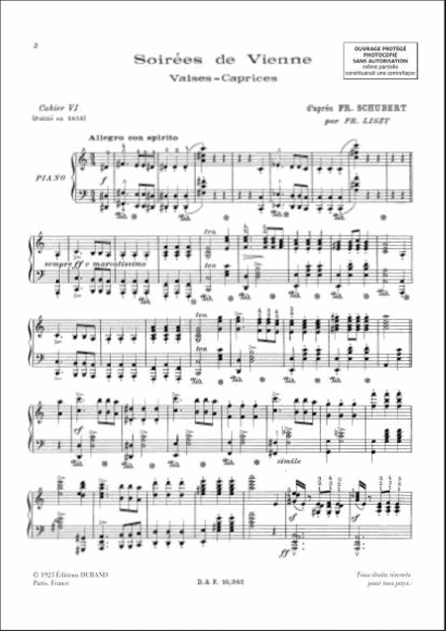 Soirees De Vienne V.2 Piano Piano Solo scores gallery preview page 2