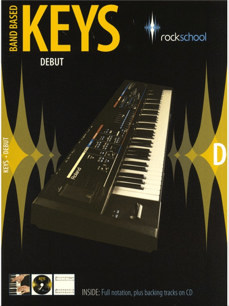Rockschool: Band Based Keys - Debut Piano scores gallery preview page 1