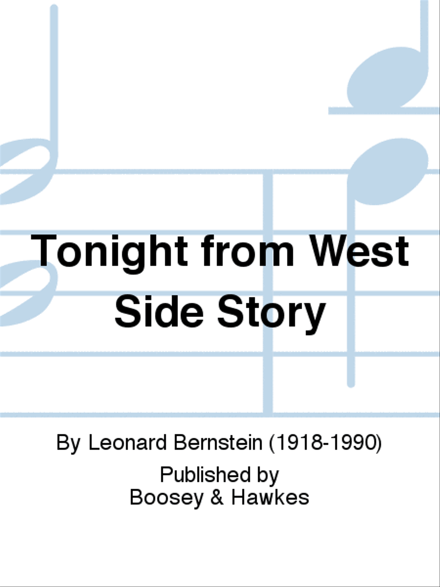 Tonight from West Side Story Piano, Vocal, Guitar scores gallery preview page 1