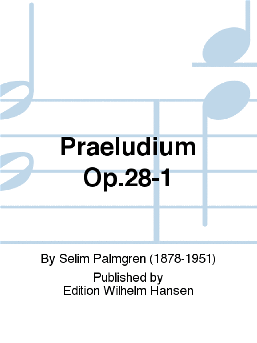 Praeludium Op.28-1 Choir scores gallery preview page 1