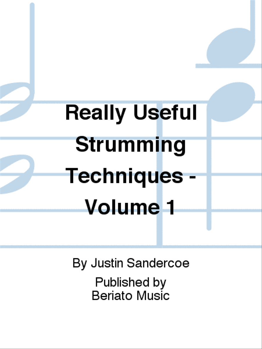 Really Useful Strumming Techniques - Volume 1 scores gallery preview page 1