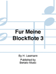 Für Meine Blockflöte 3