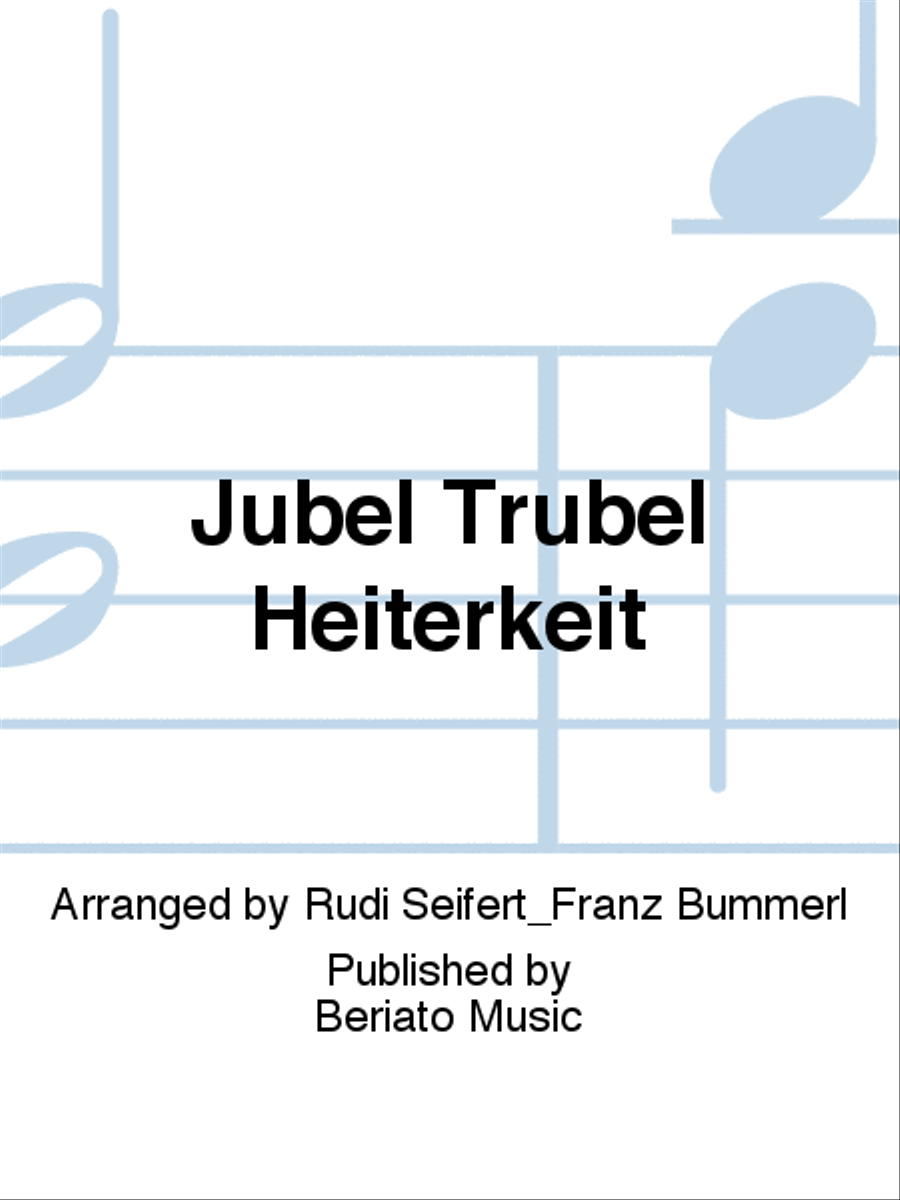 Jubel Trubel Heiterkeit Orchestra scores gallery preview page 1