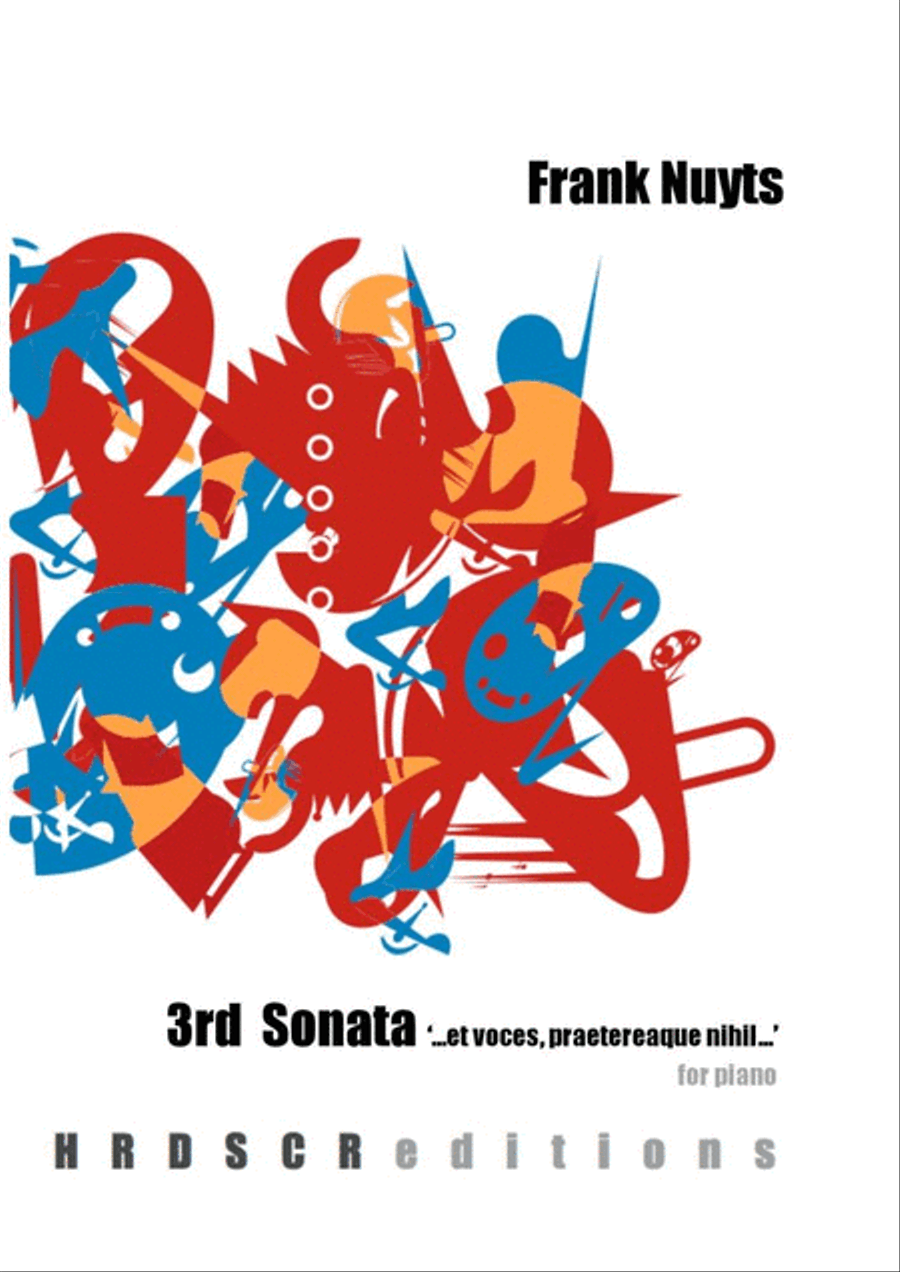 3rd Sonata Piano Solo scores gallery preview page 1