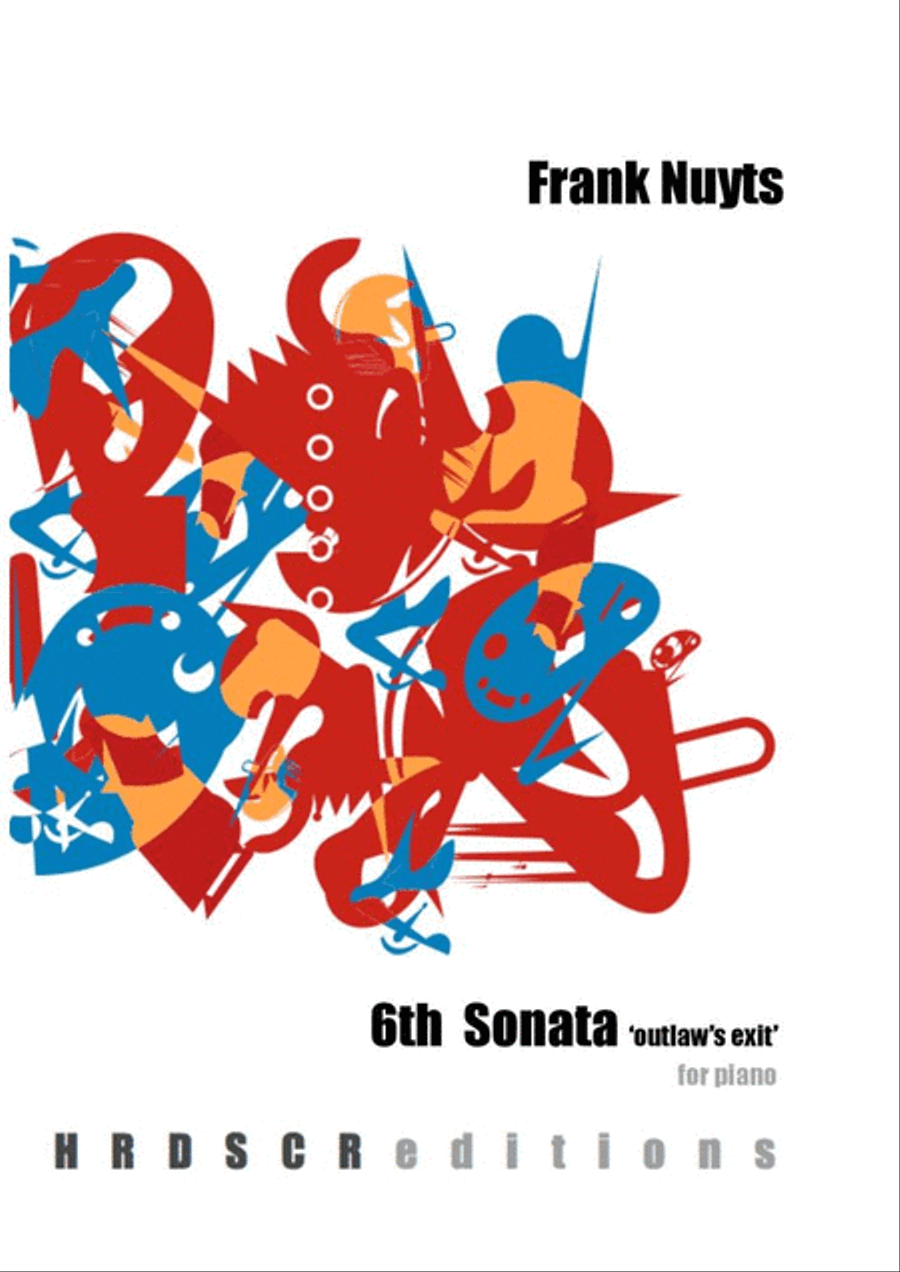 6th Sonata Piano Solo scores gallery preview page 1