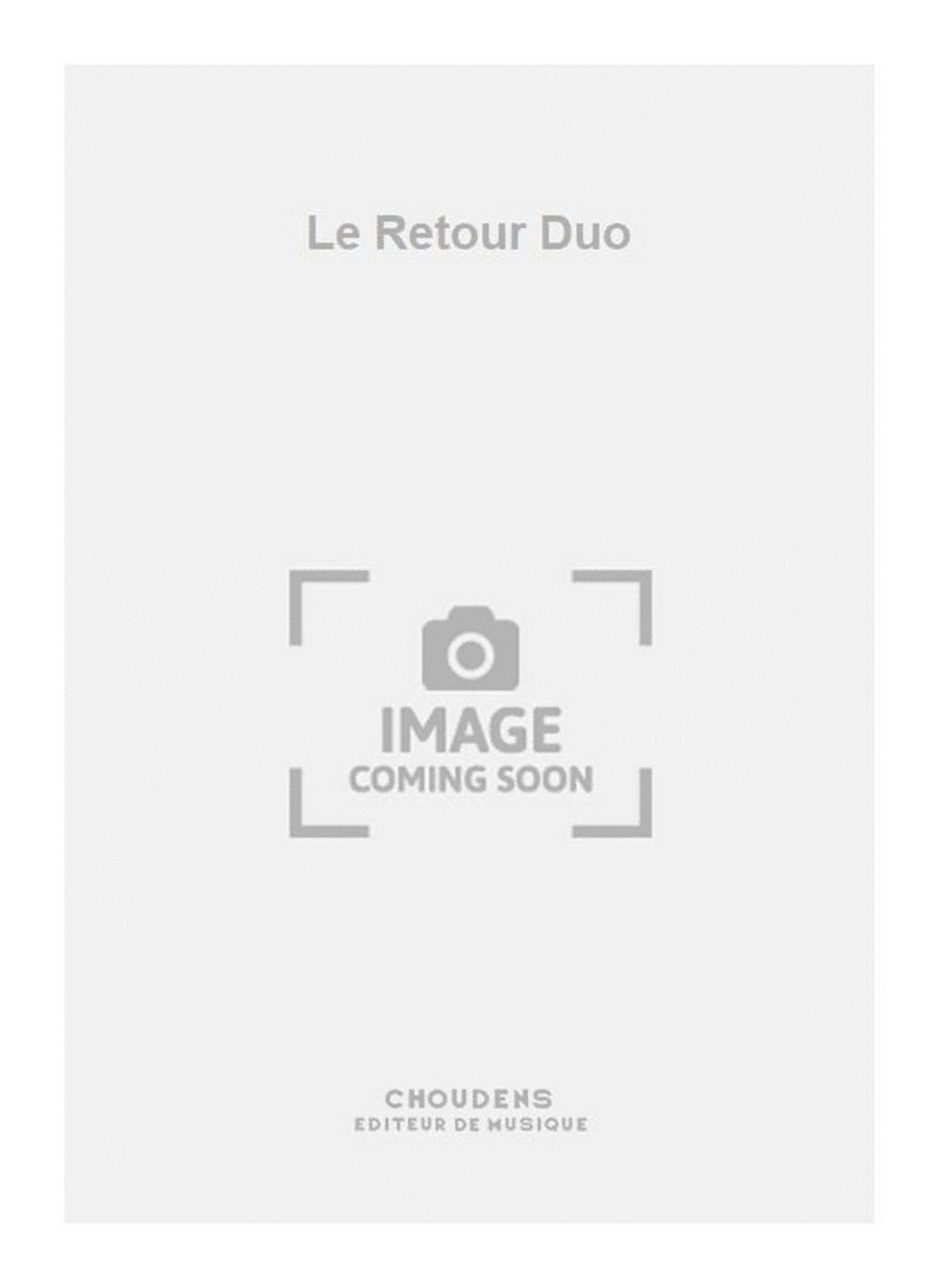 Le Retour Duo Tenor Voice scores gallery preview page 1