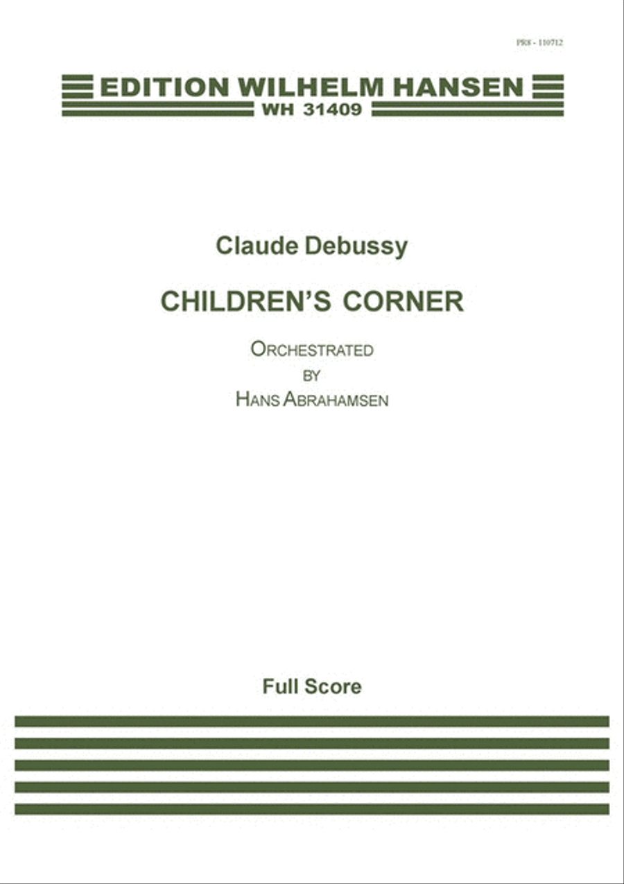 Children's Corner Orchestra scores gallery preview page 1