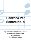 Canzona Per Sonare No. 4