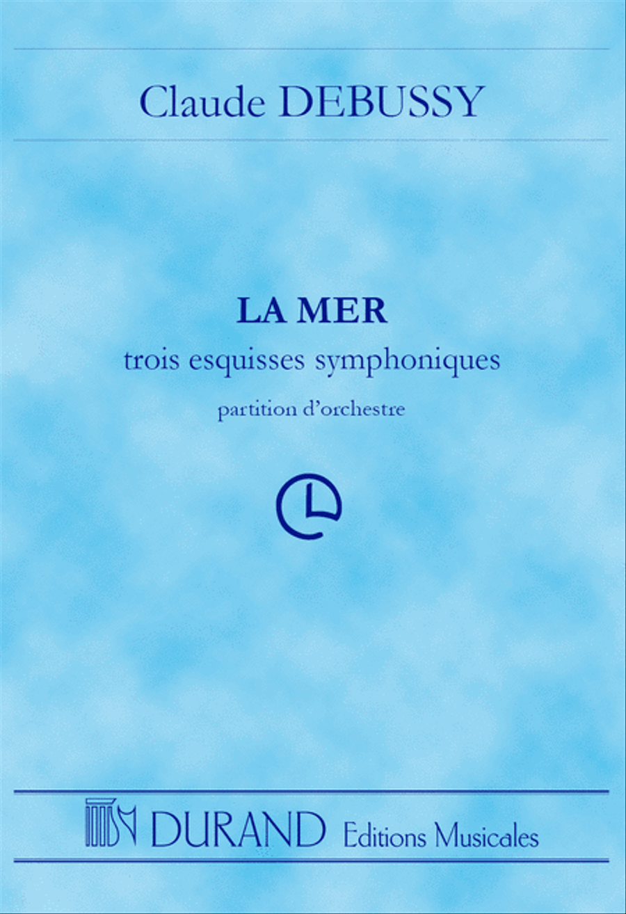 La Mer - Partition D'Orchestre Study Score scores gallery preview page 1