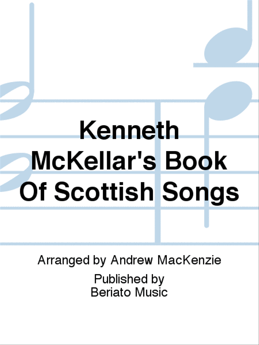 Kenneth McKellar's Book Of Scottish Songs Voice scores gallery preview page 1