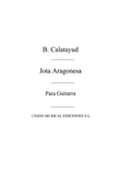 Jota Aragonesa