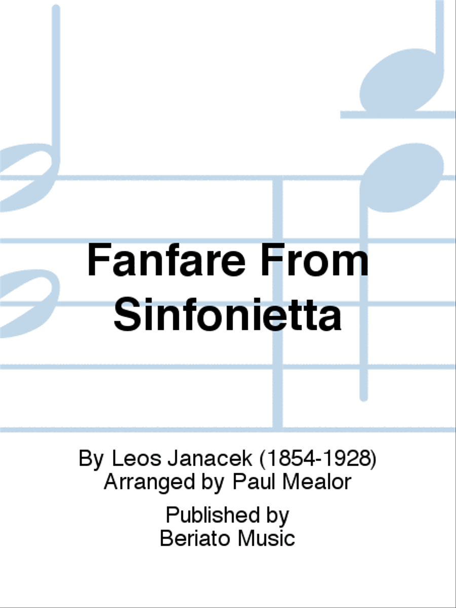 Fanfare From Sinfonietta Brass Band scores gallery preview page 1