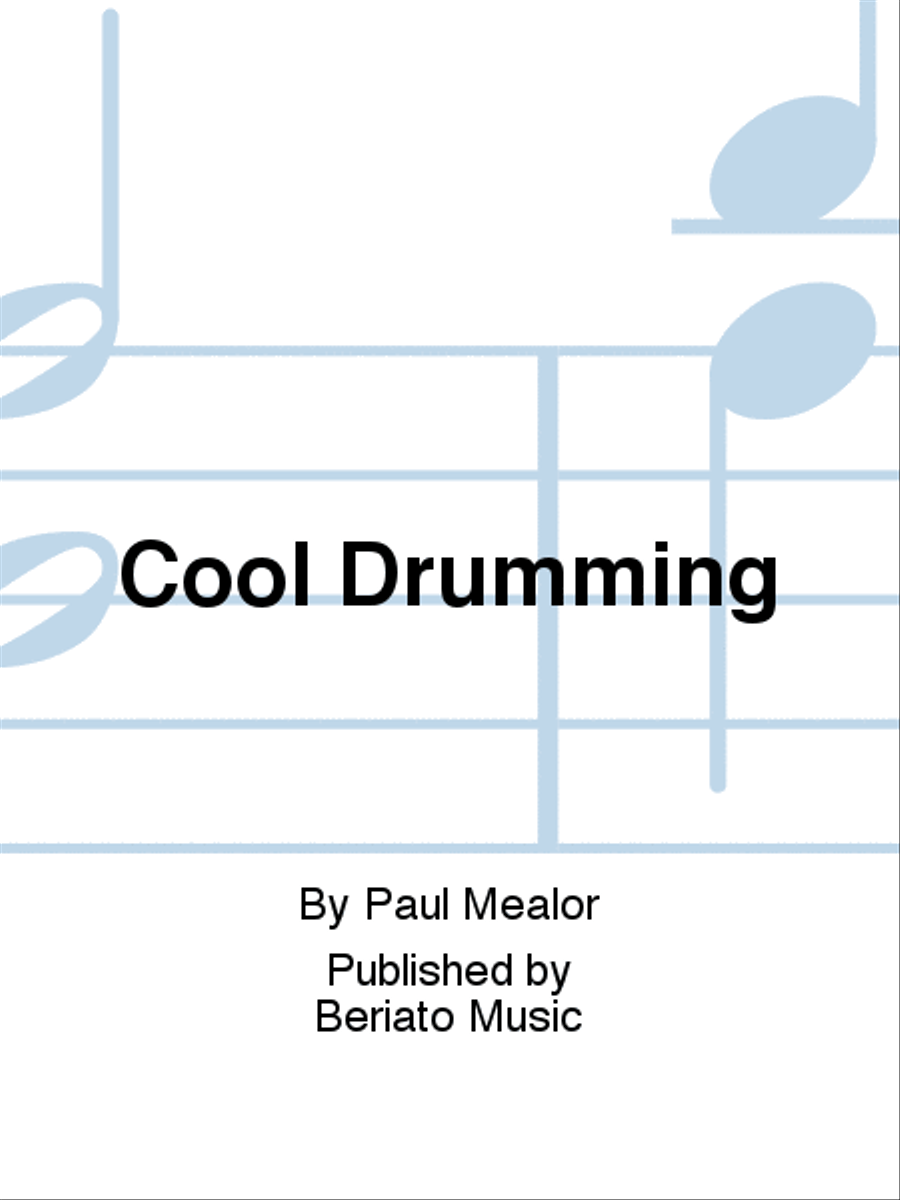Cool Drumming Brass Band scores gallery preview page 1