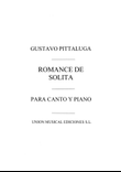 Romance De Solita de La Romeria De los Cornudos