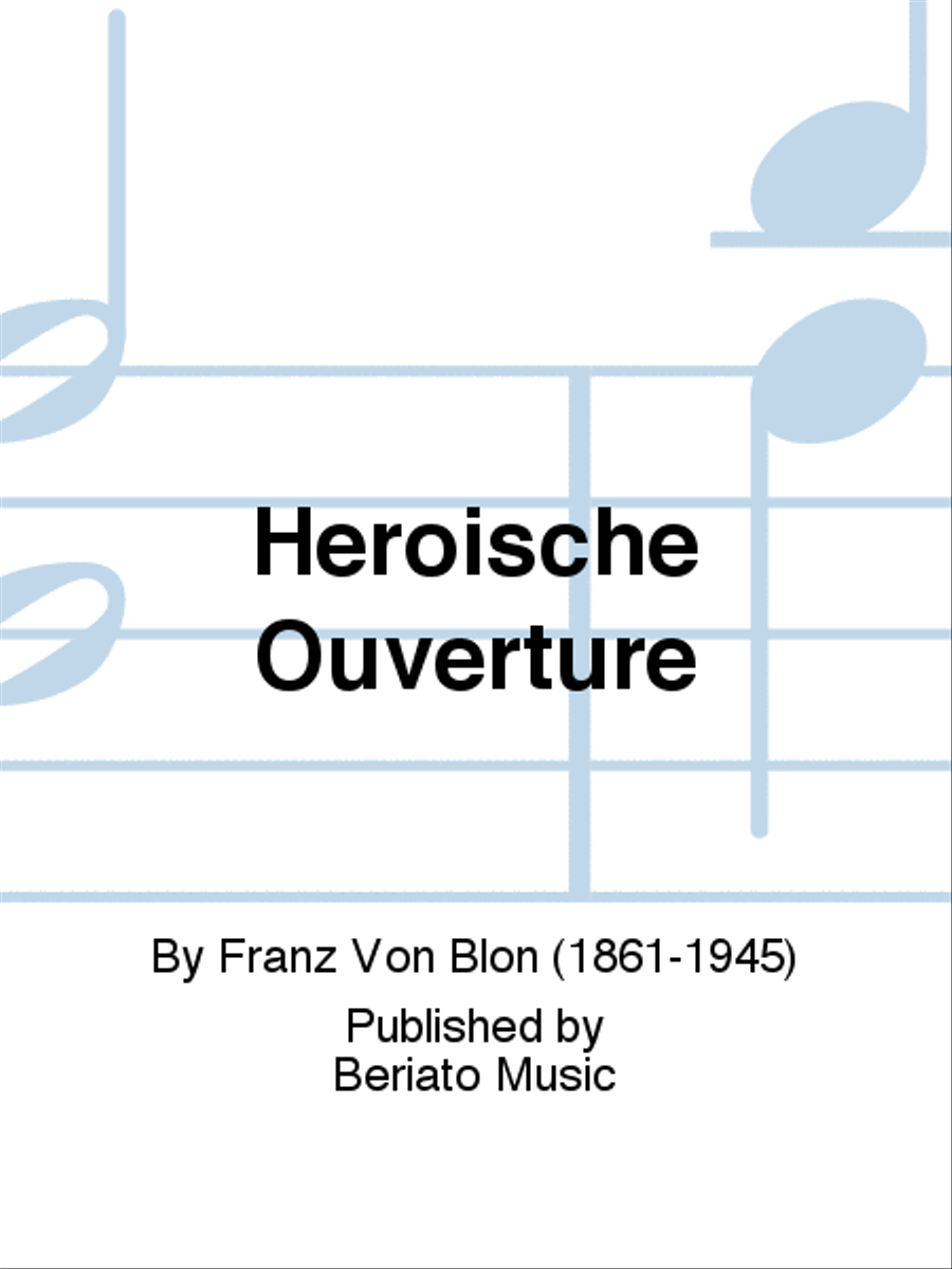 Heroische Ouverture Concert Band scores gallery preview page 1