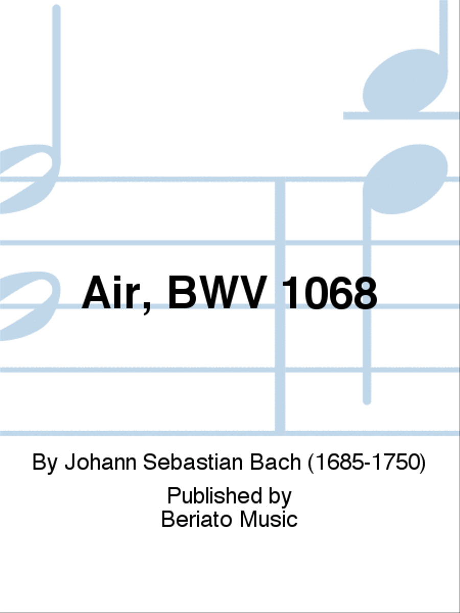 Air, BWV 1068 Piano Solo scores gallery preview page 1