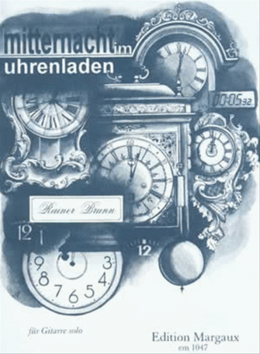 Mitternacht im Uhrenladen Guitar scores gallery preview page 1