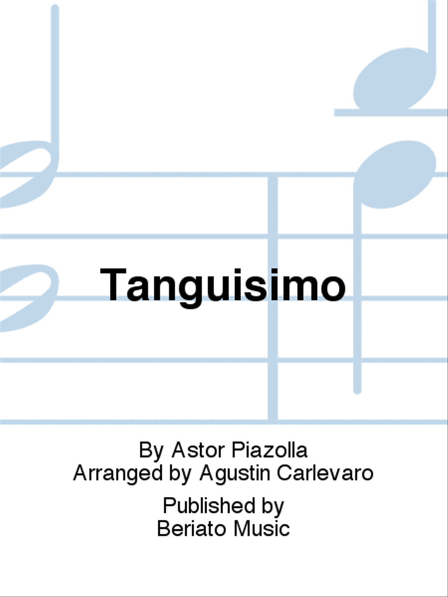 Tanguisimo Classical Guitar scores gallery preview page 1