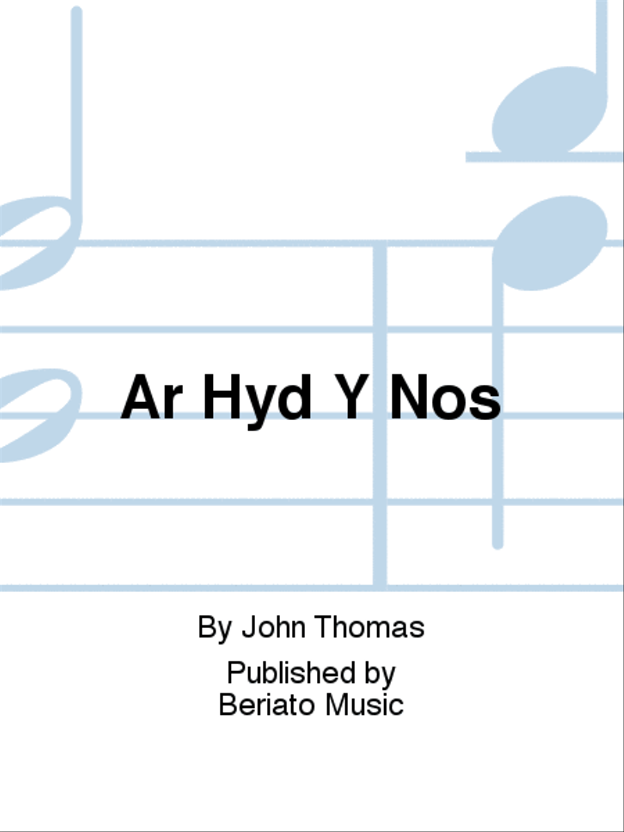 Ar Hyd Y Nos Harp scores gallery preview page 1