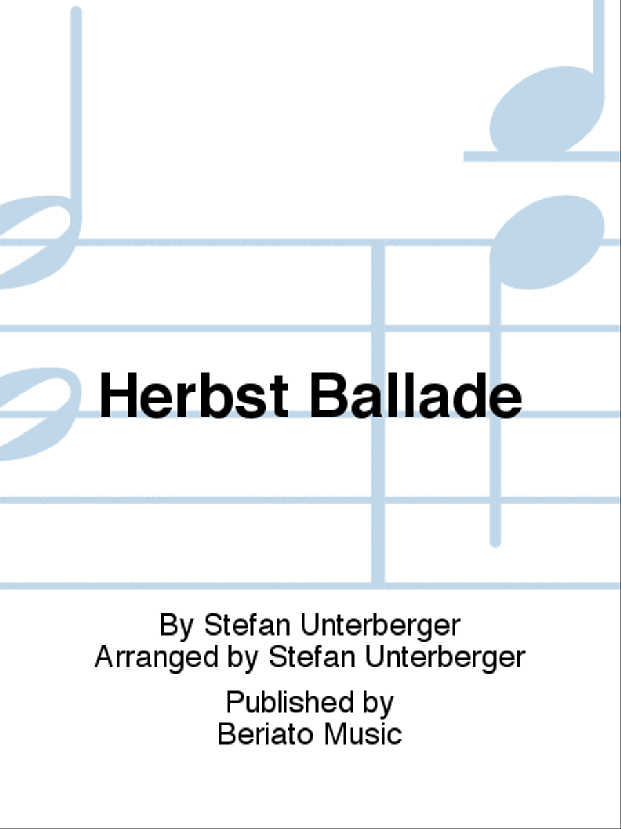 Herbst Ballade Concert Band scores gallery preview page 1